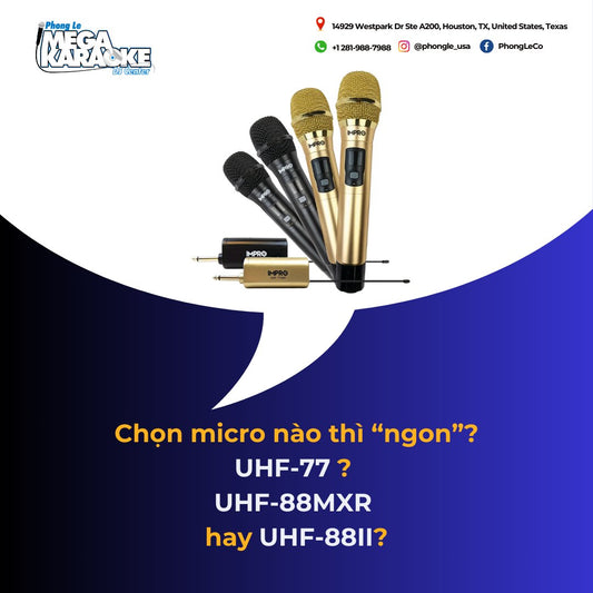 QUẨY TUNG NÓC VỚI 3 MIC KARAOKE IMPRO ĐỈNH NHẤT HIỆN NAY, CHỌN "EM" NÀO ĐÂYYYYY❓