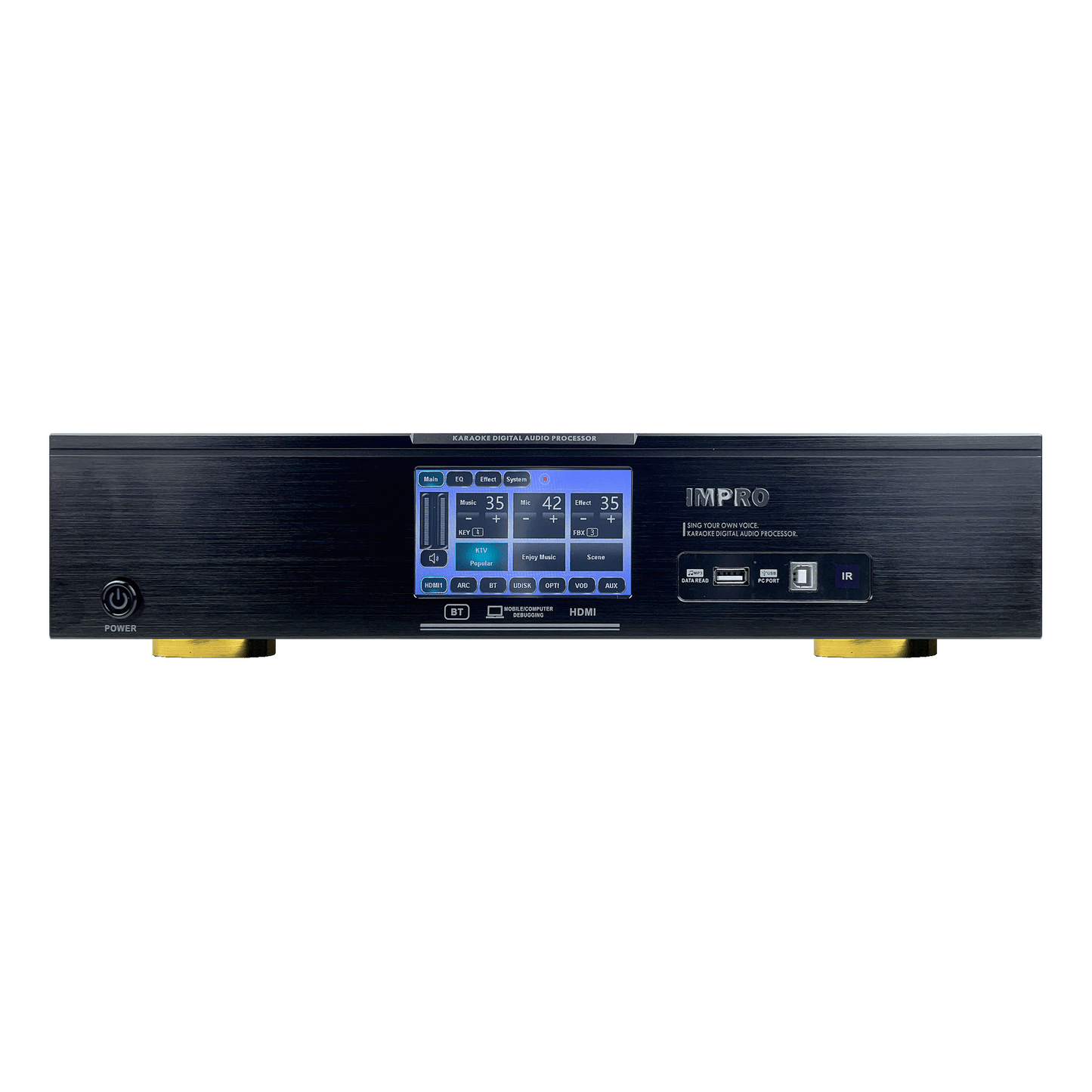 ImPro MA-8MK2 1800 Watt Karaoke Mixing Amplifier