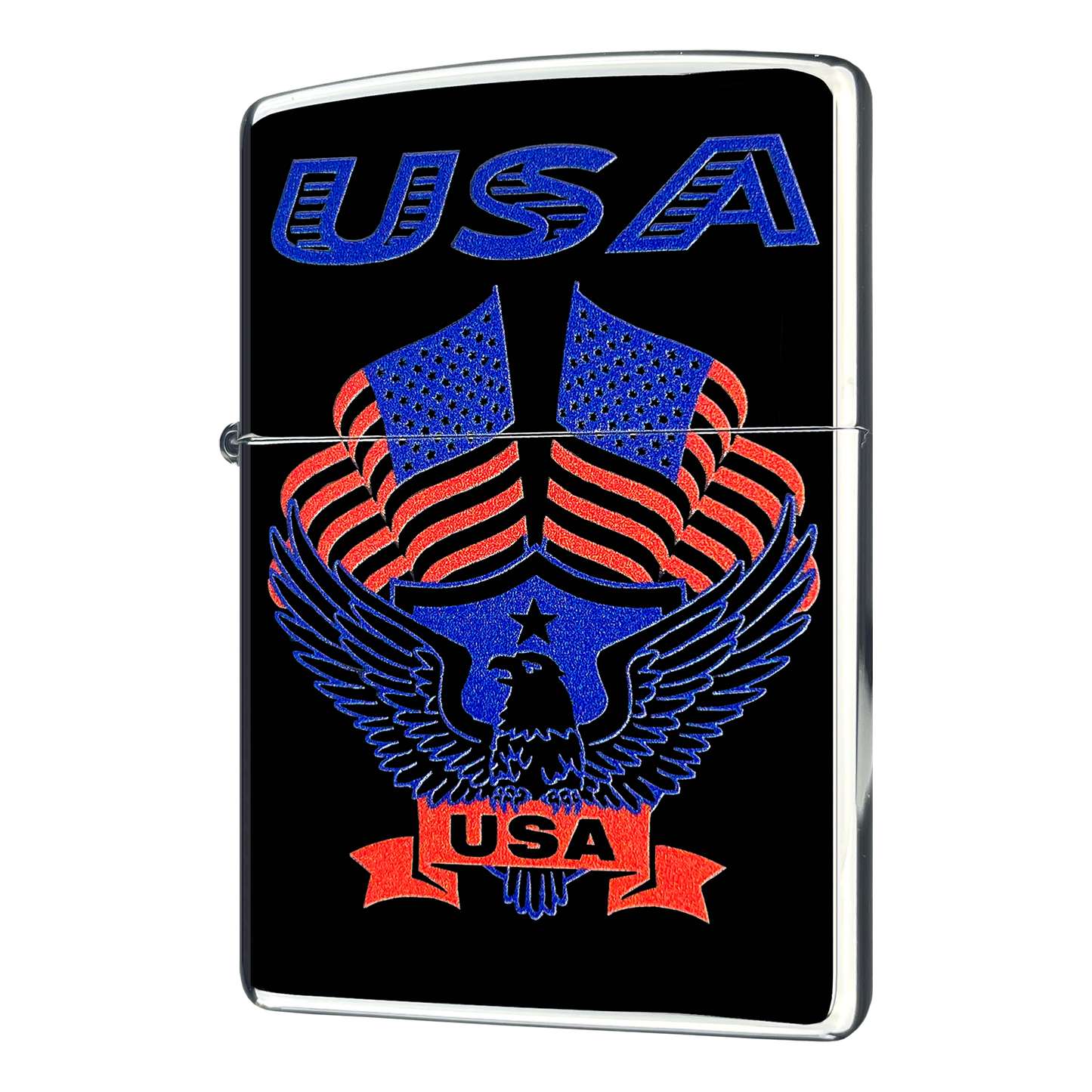 Zippo Custom 250 Eagle Flag USA 2