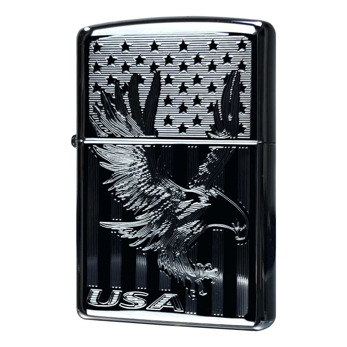 Zippo Custom 250 Eagle Flag USA 3