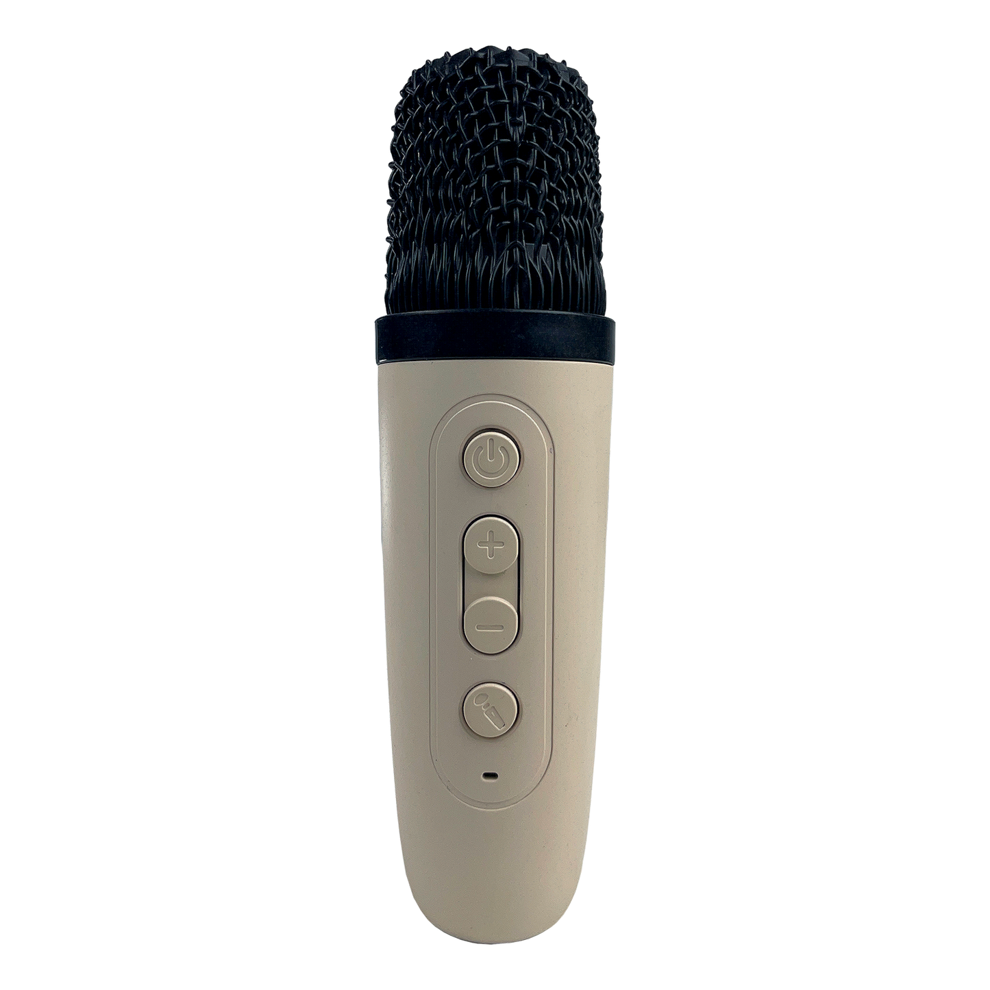 K-12 White Portable Bluetooth Karaoke Machine with 2 Wireless Microphones