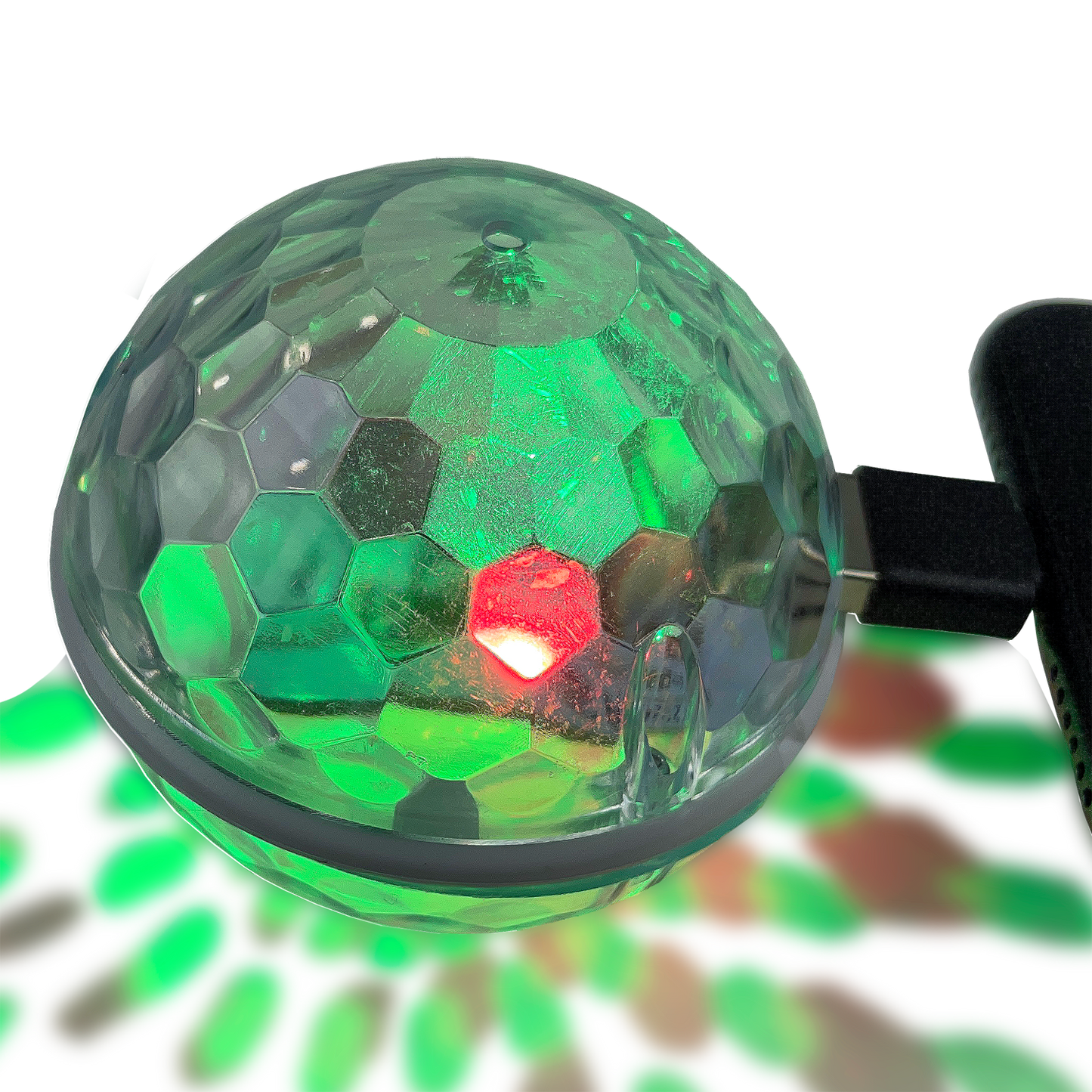 Mini DJ Light with USB-Lightning attachment