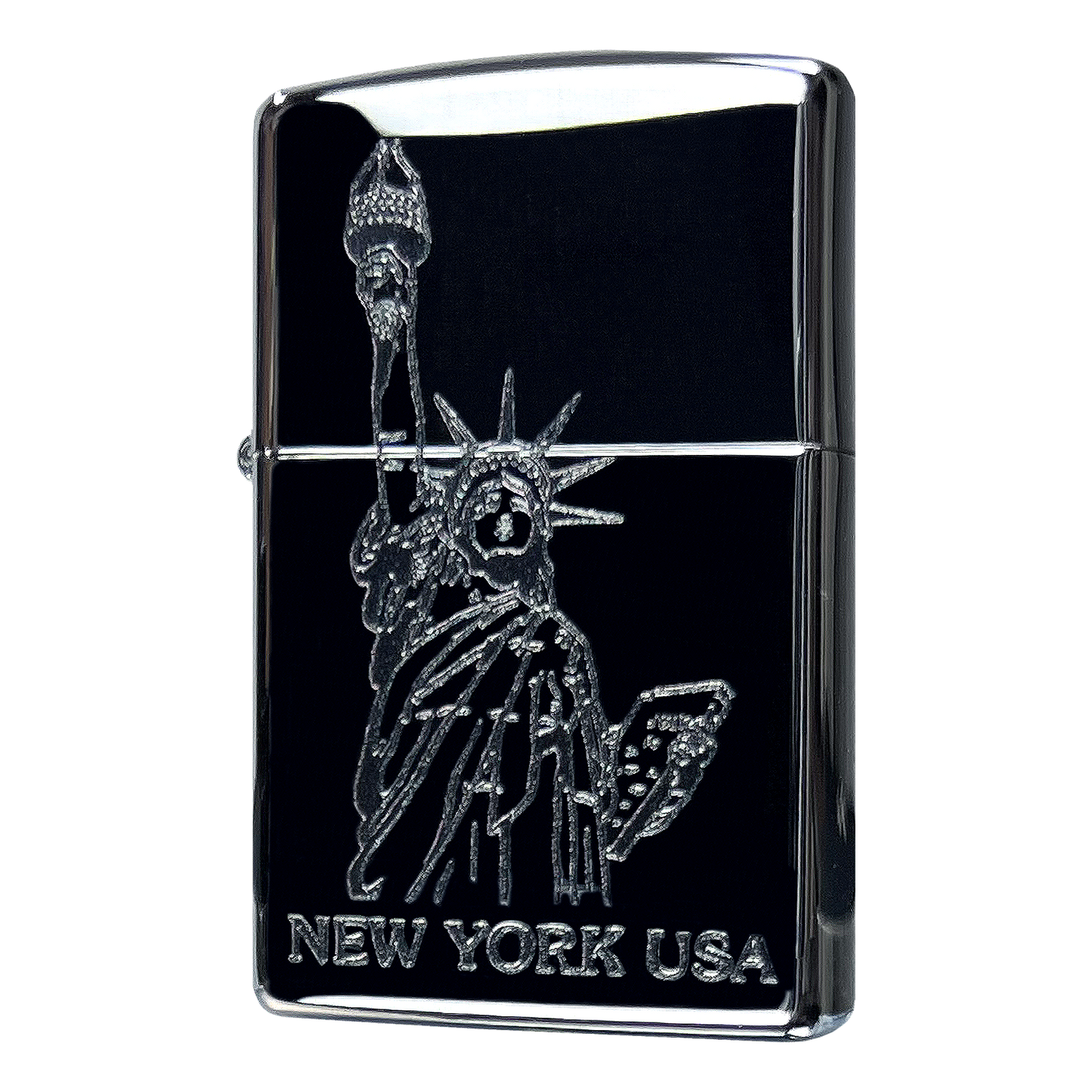 Zippo Custom 250 NY Statue Of Liberty Black