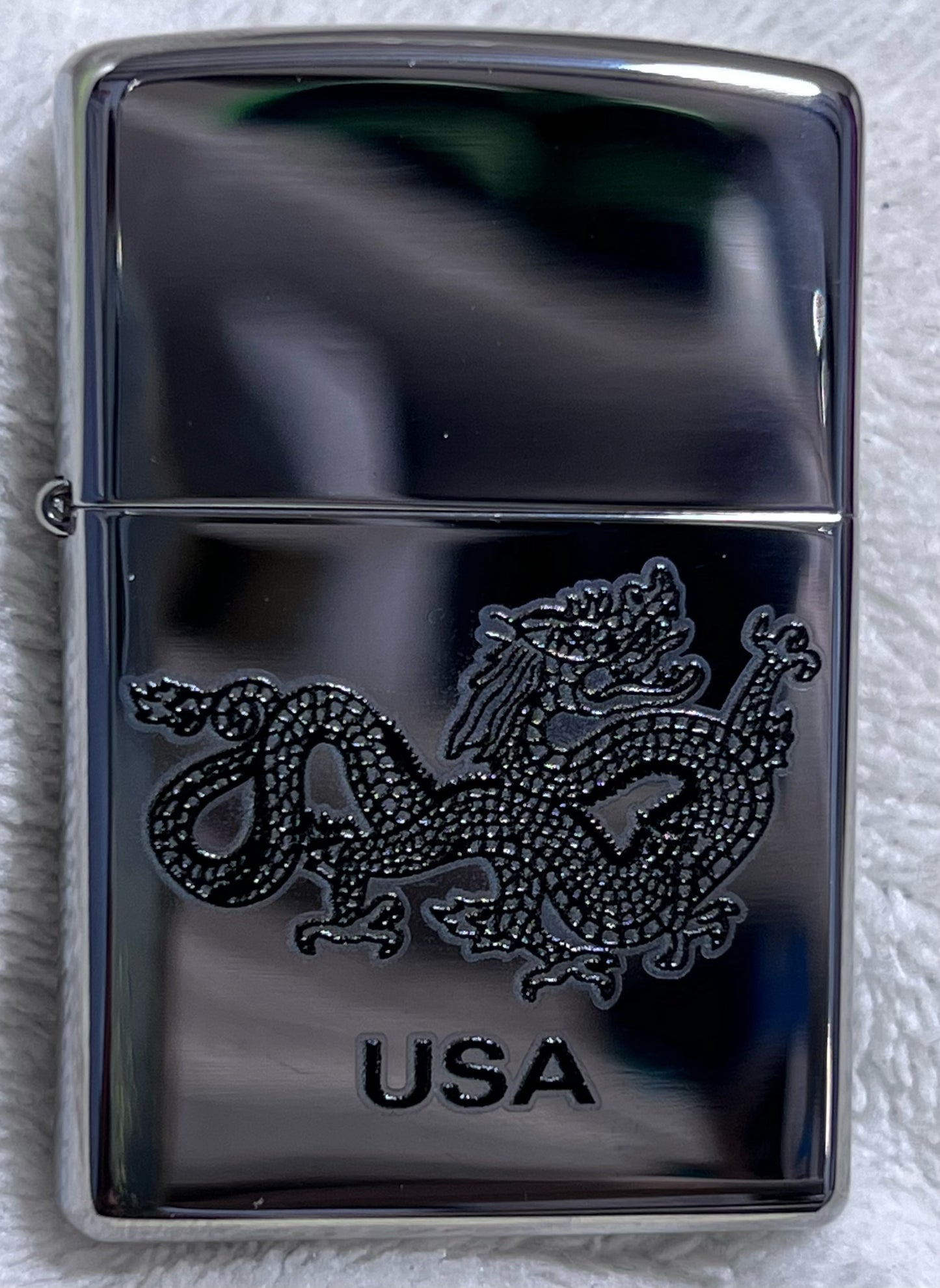 Zippo 250 Dragon USA Black