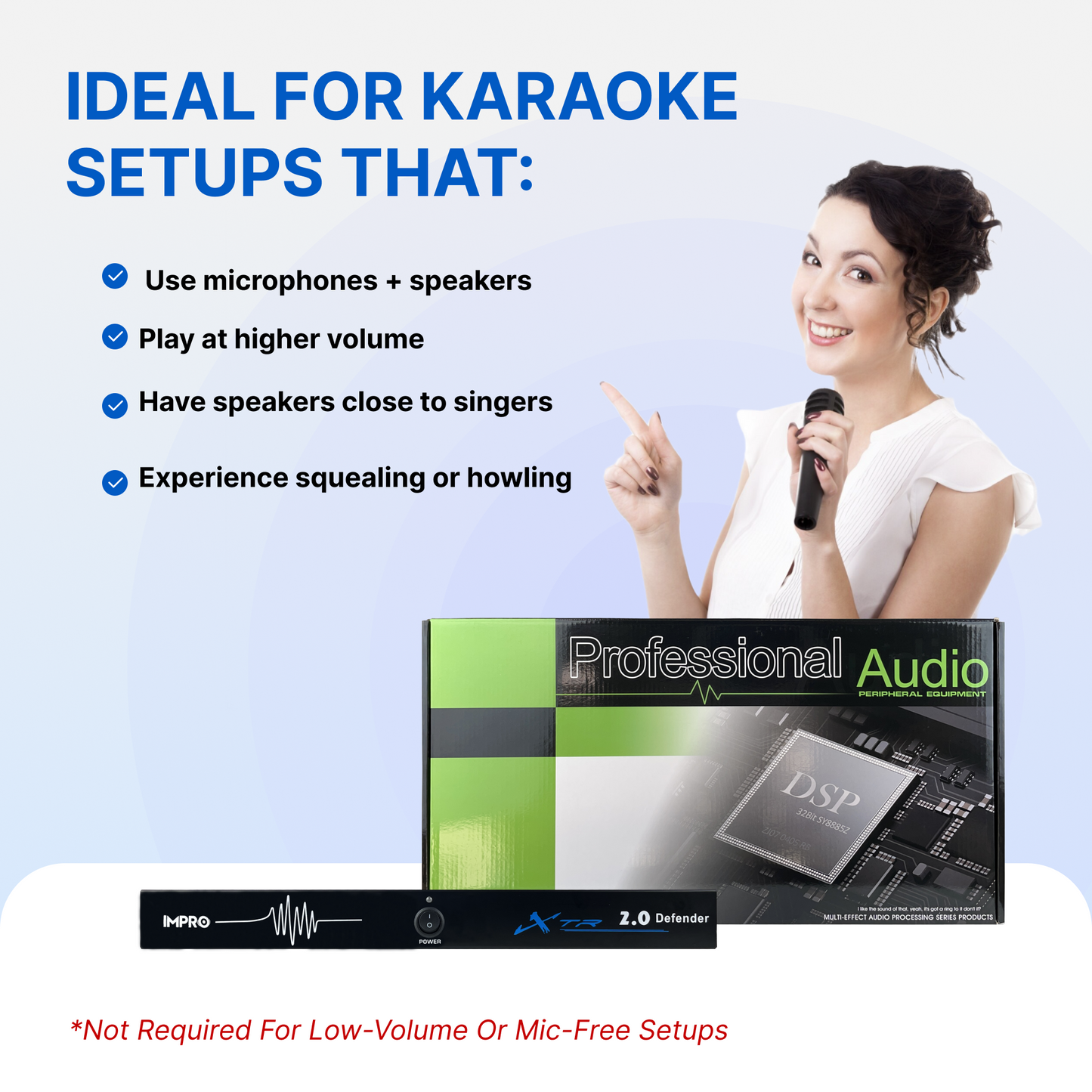 ImPro DFN-800 Defender Feedback Reducer