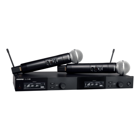Shure SLXD24D/SM58 Dual Handheld Wireless Microphone System