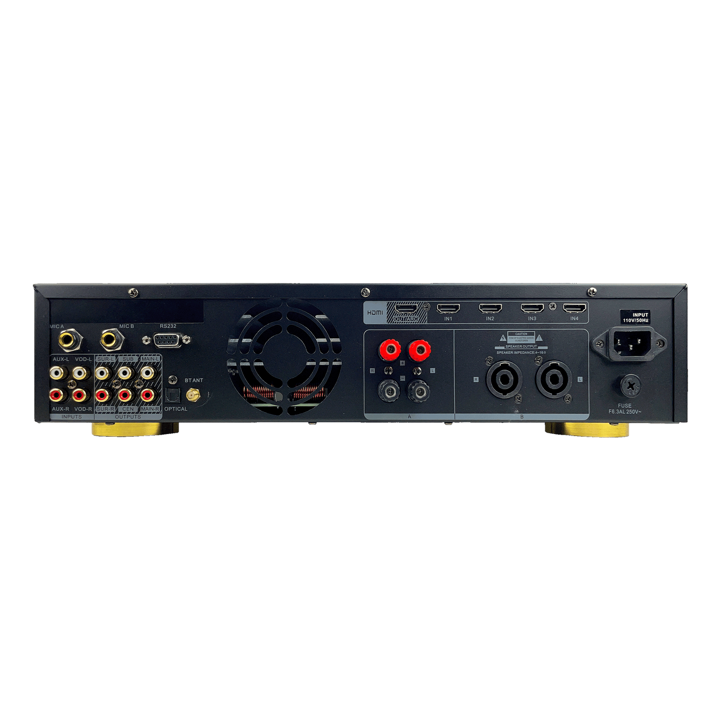 ImPro MA-8MK2 1800 Watt Karaoke Mixing Amplifier