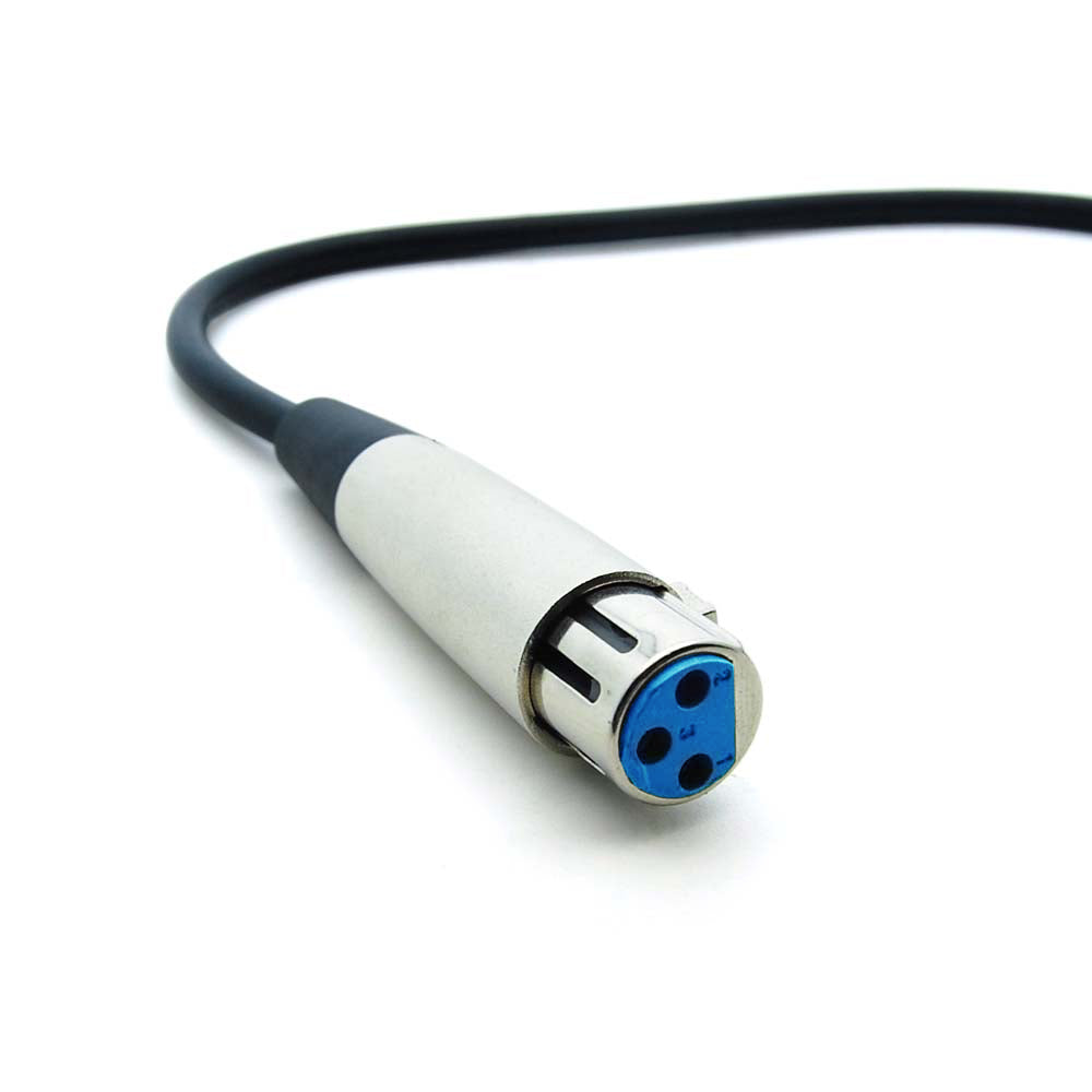 6FT XLR 3P Female to 1/4 Unbalanced Microphone Cable