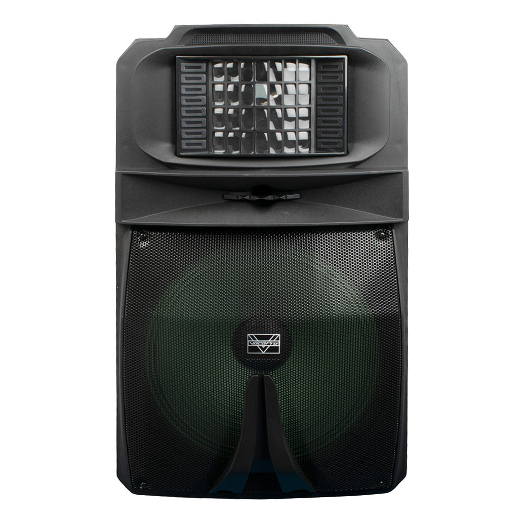 VocoPro Thunder-1500 Pro 1000W Portable Speaker with Commander Microphone & ImPro AC-98 for SmartTV