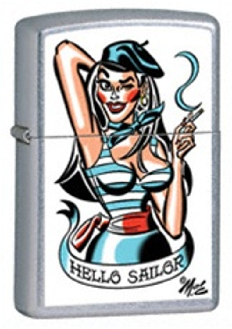 Zippo 24794 Mitch O'Connell Hello Sailor Vintage Pinup