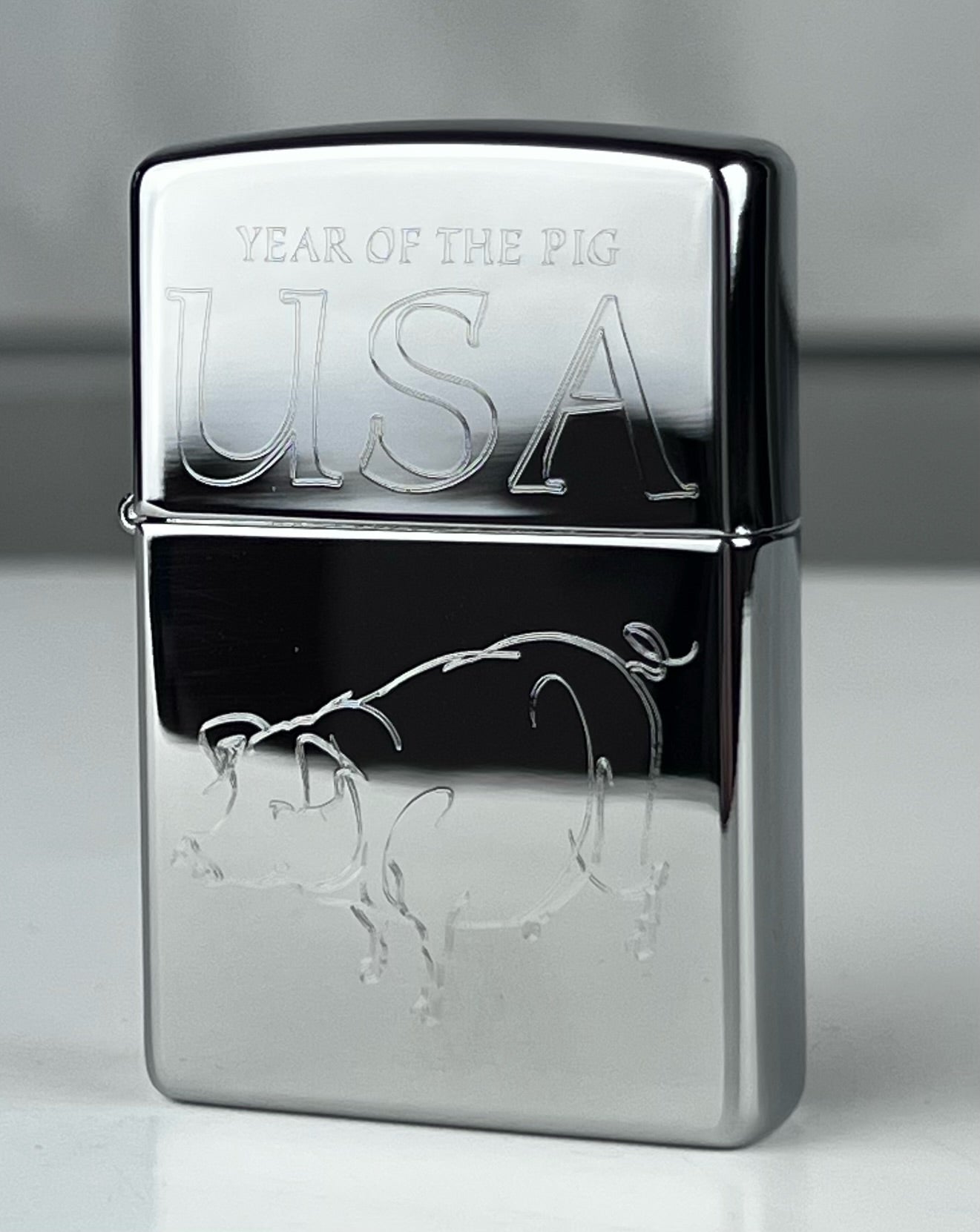 Zippo Custom Year Of The Pig USA