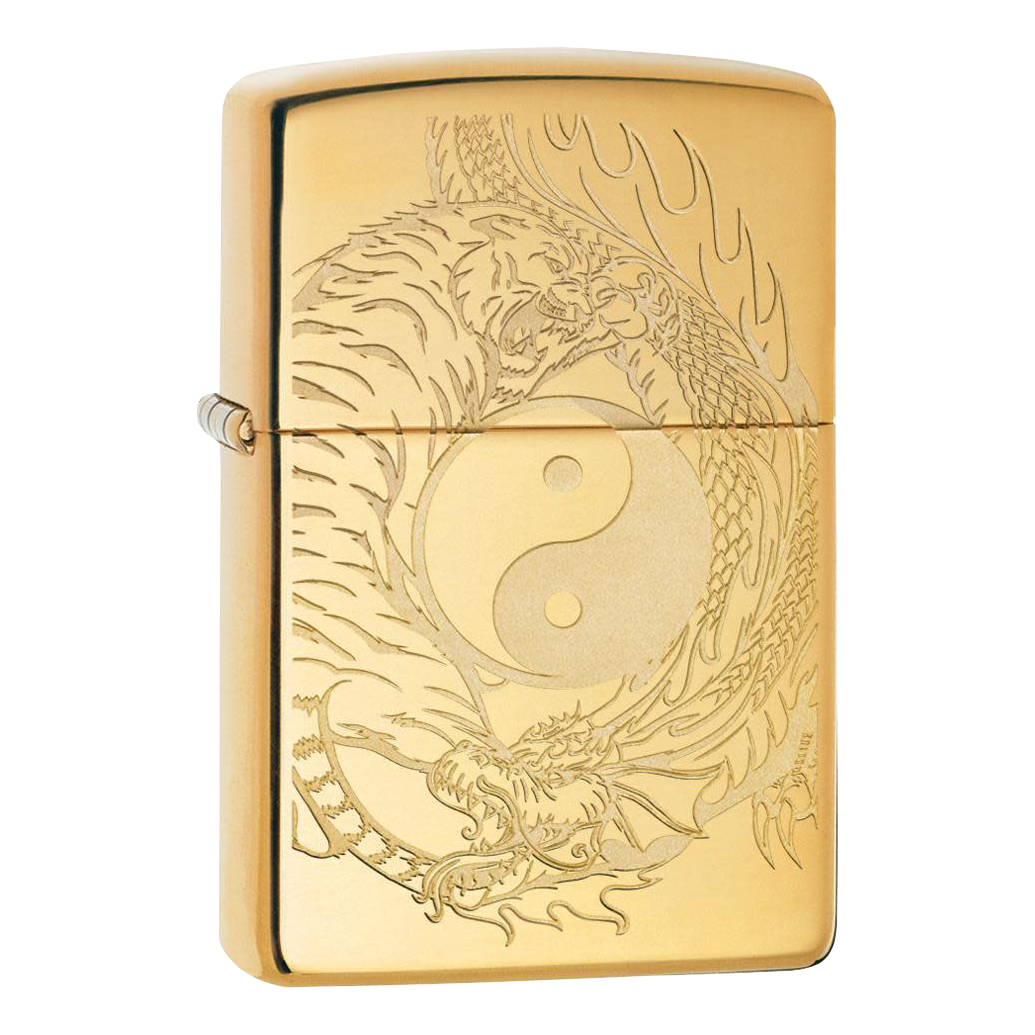 Zippo 49024 Tiger Dragon Design