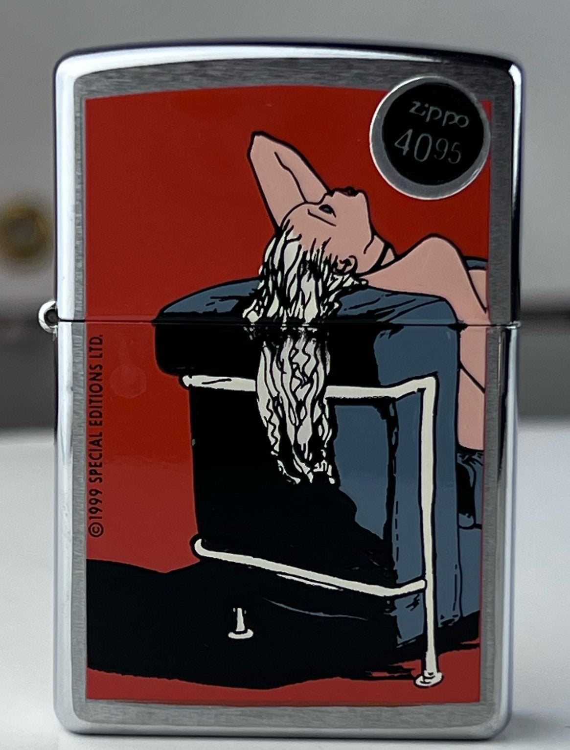 Zippo Istvan Banyai Babe In Chair