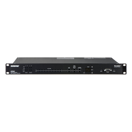 Shure DFR-22 Audio Processor with Feedback Reducer (Silver Edition)