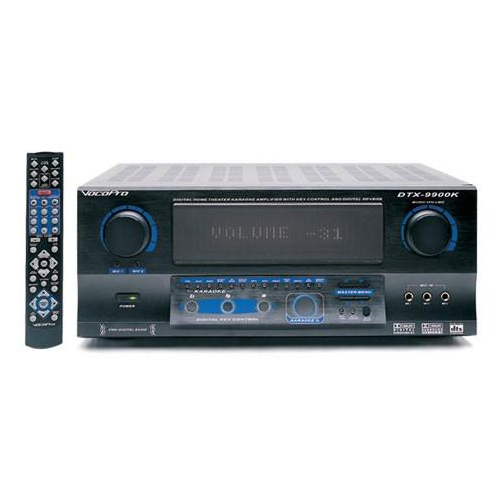 VocoPro DTX-9900K Key Control Mixing Amplifier with Dolby AC-3 EX