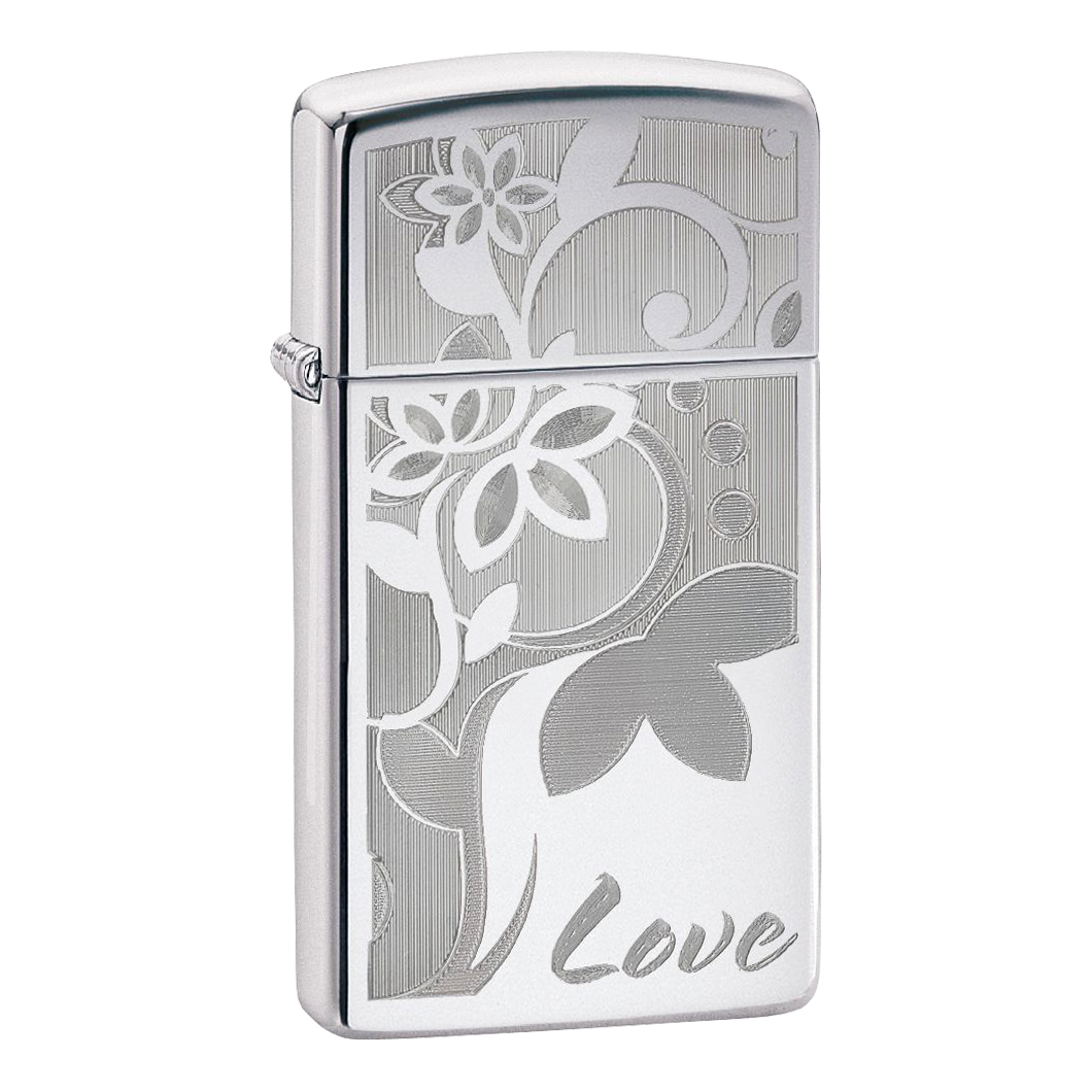 Zippo 24816 Slim Love Flower