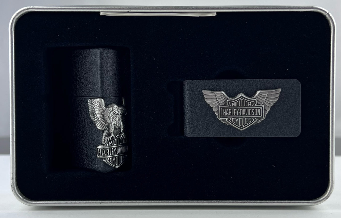 Zippo HD120 Harley Davidson Gift Set#120