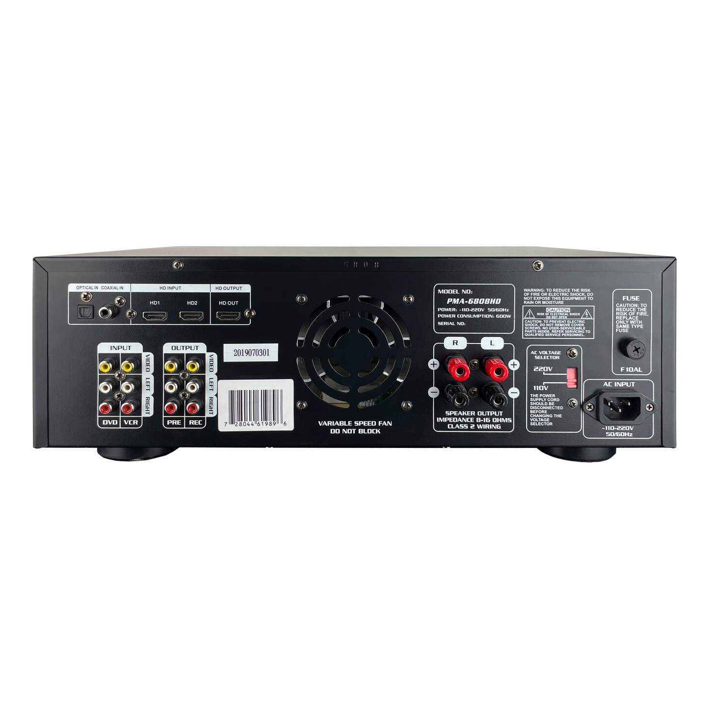 ImPro PMA-6808HD 600W Karaoke Mixing Amplifier