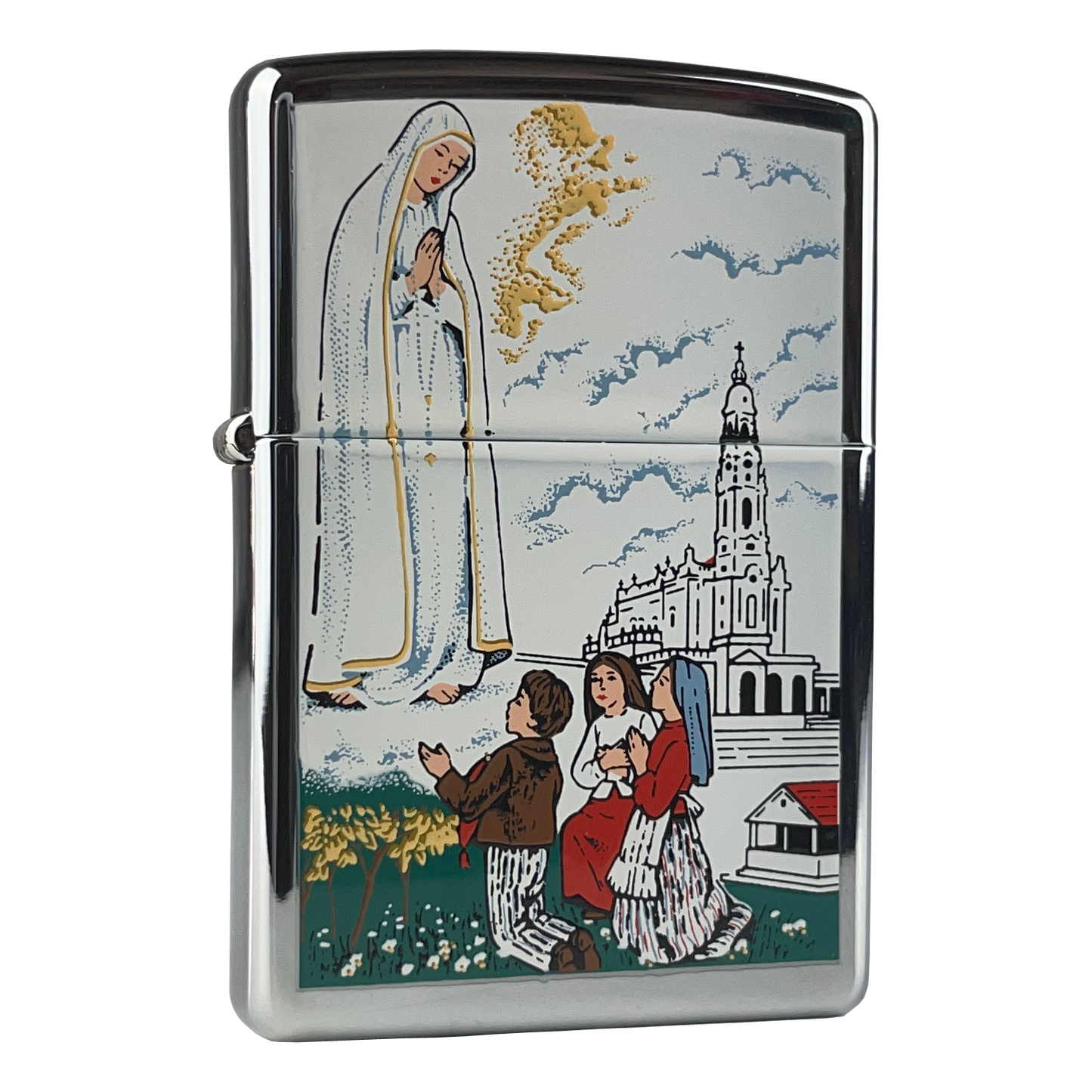 Zippo 250 Lady of Fatima With Children