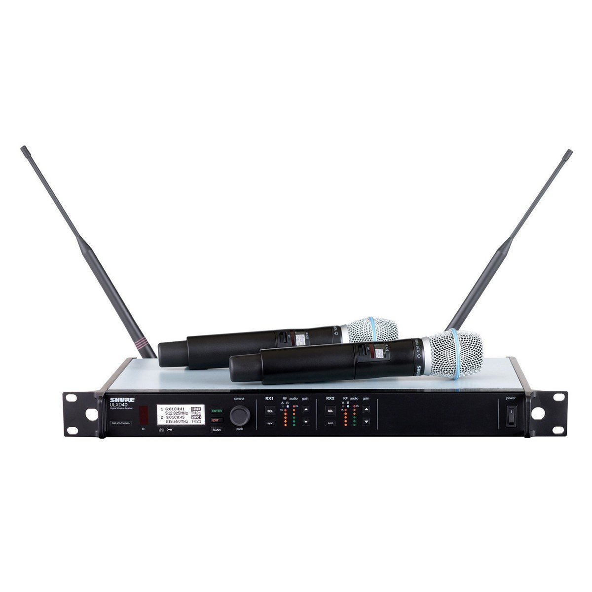 Shure ULXD24D/Beta87C Dual Wireless Microphone System