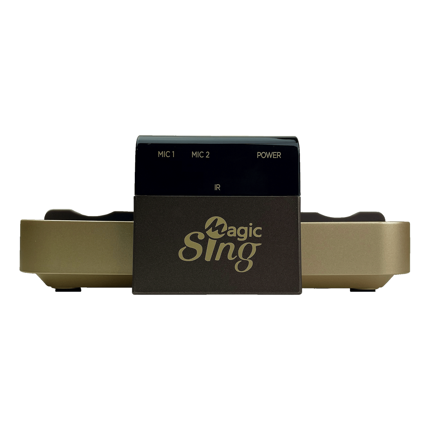 Magic Sing E5 Compatible with MyStage App + 5145 Karaoke Songs (Mocha) - Limited Edition