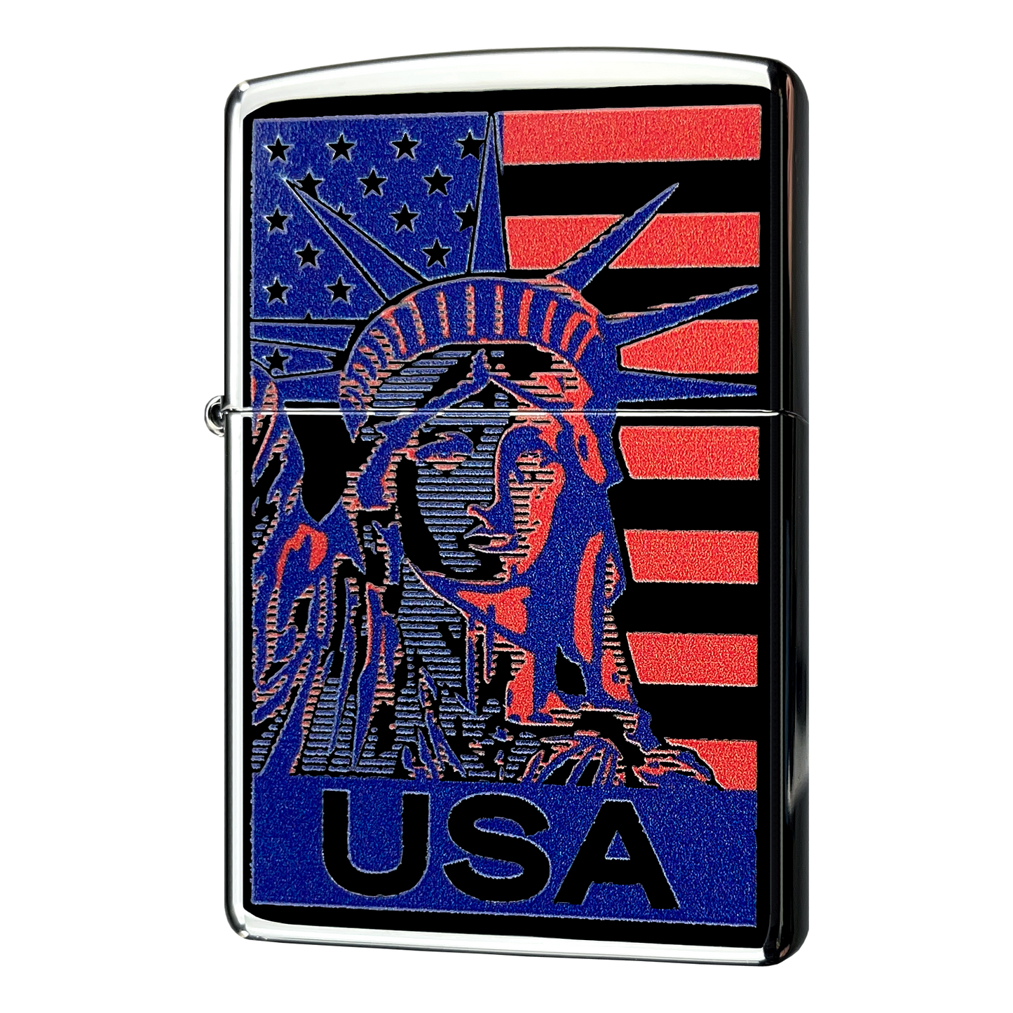 Zippo Custom 250 Status Of Liberty Head