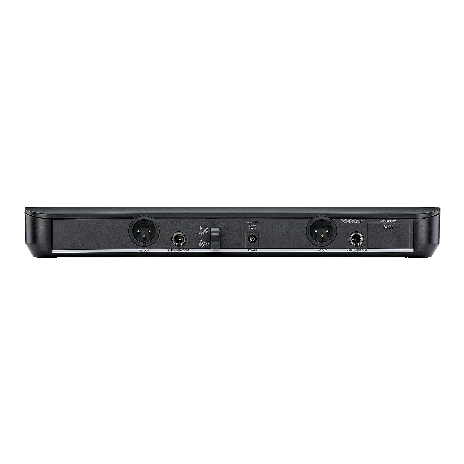 Shure BLX288/PG58 Dual Handheld Wireless Microphone System