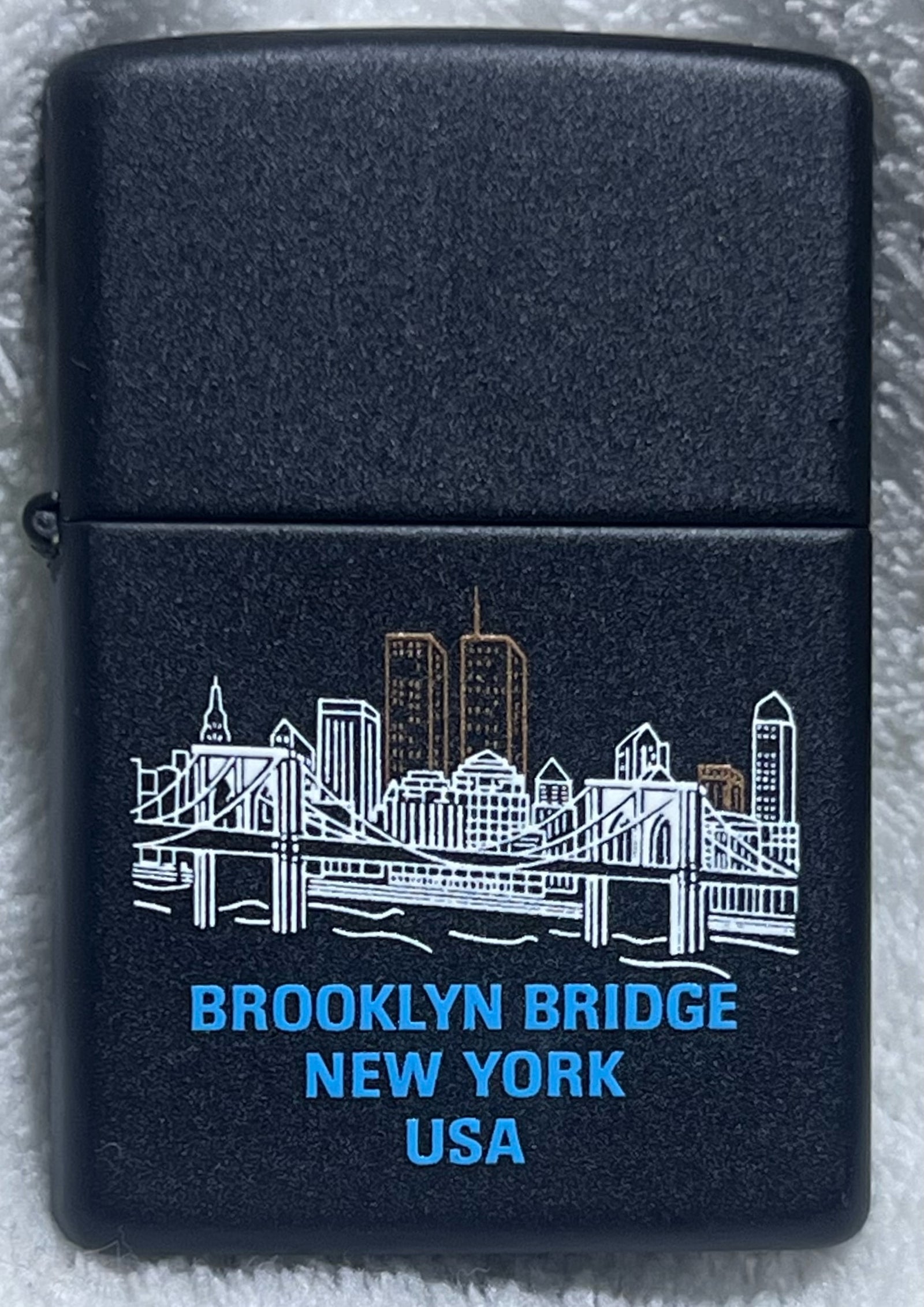 Zippo Custom Brooklyn Bridge Black Matte