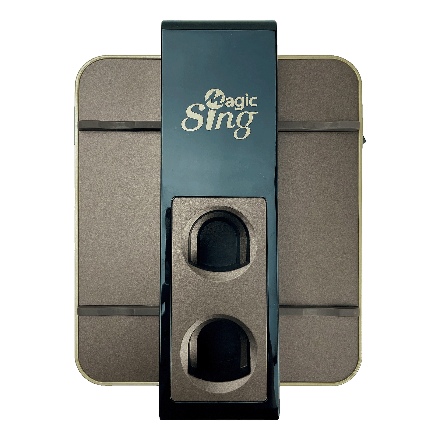 Magic Sing E5 Compatible with MyStage App + 5145 Karaoke Songs (Mocha) - Limited Edition