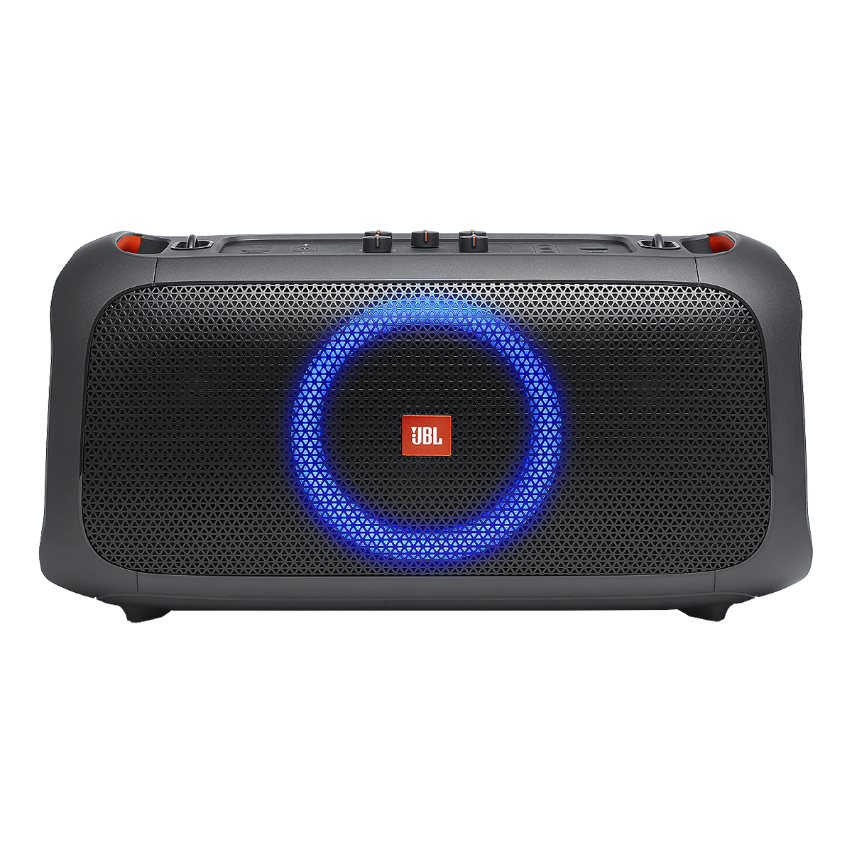 JBL PartyBox On-The-Go 100 Watts Rechargeable Party Speaker with 1 Wireless Microphone