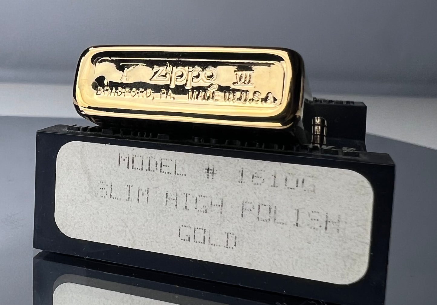 Zippo 1610G Slim High Polish Gold