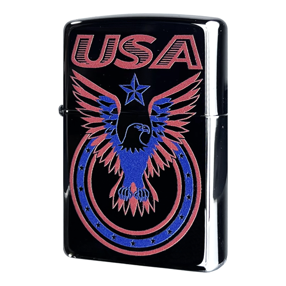 Zippo Custom 250 Eagle Stars USA