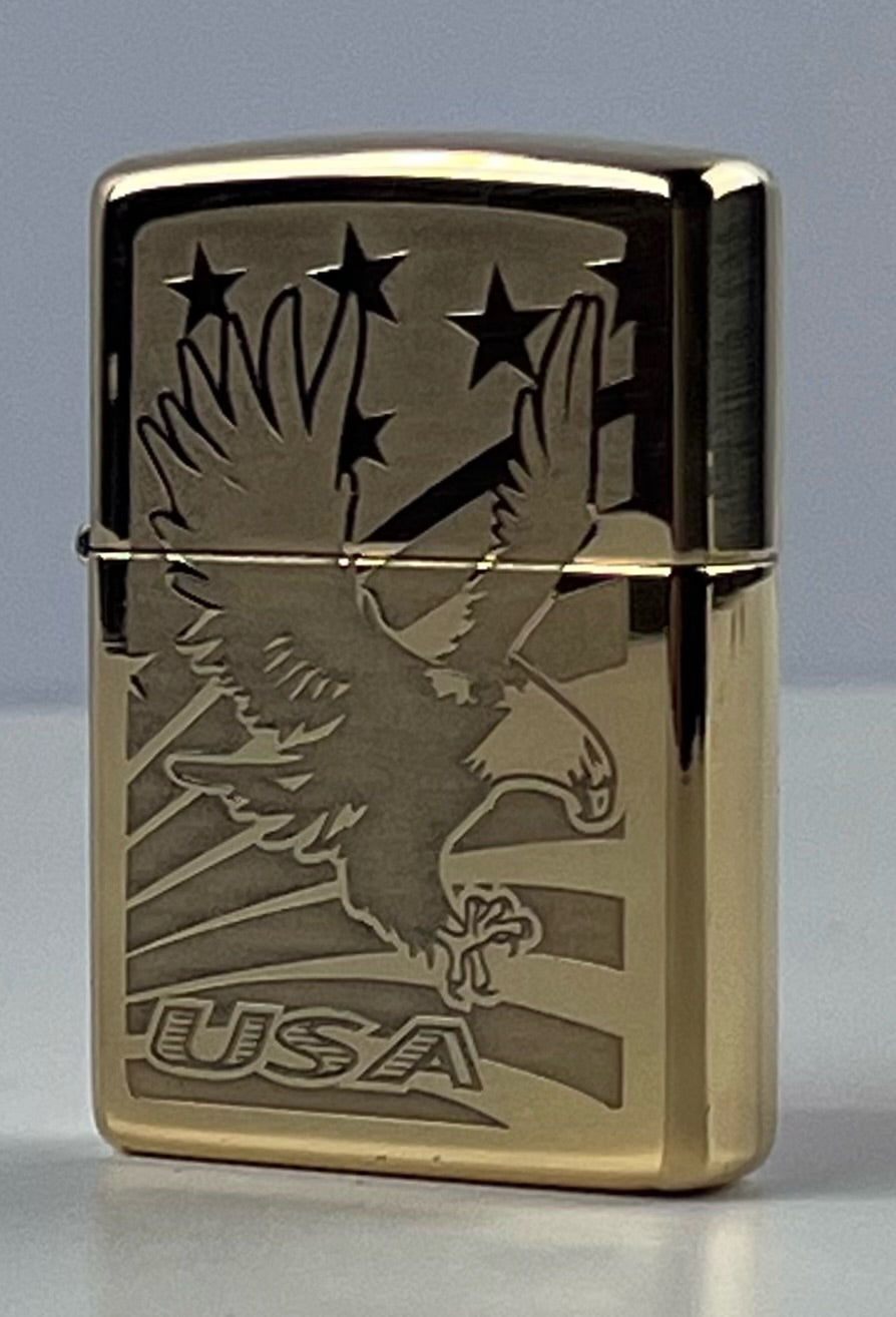 Zippo 254B Eagle Stars USA