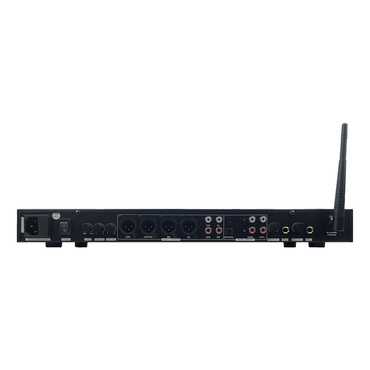 MX-9 Karaoke Mixer with Audio Processor