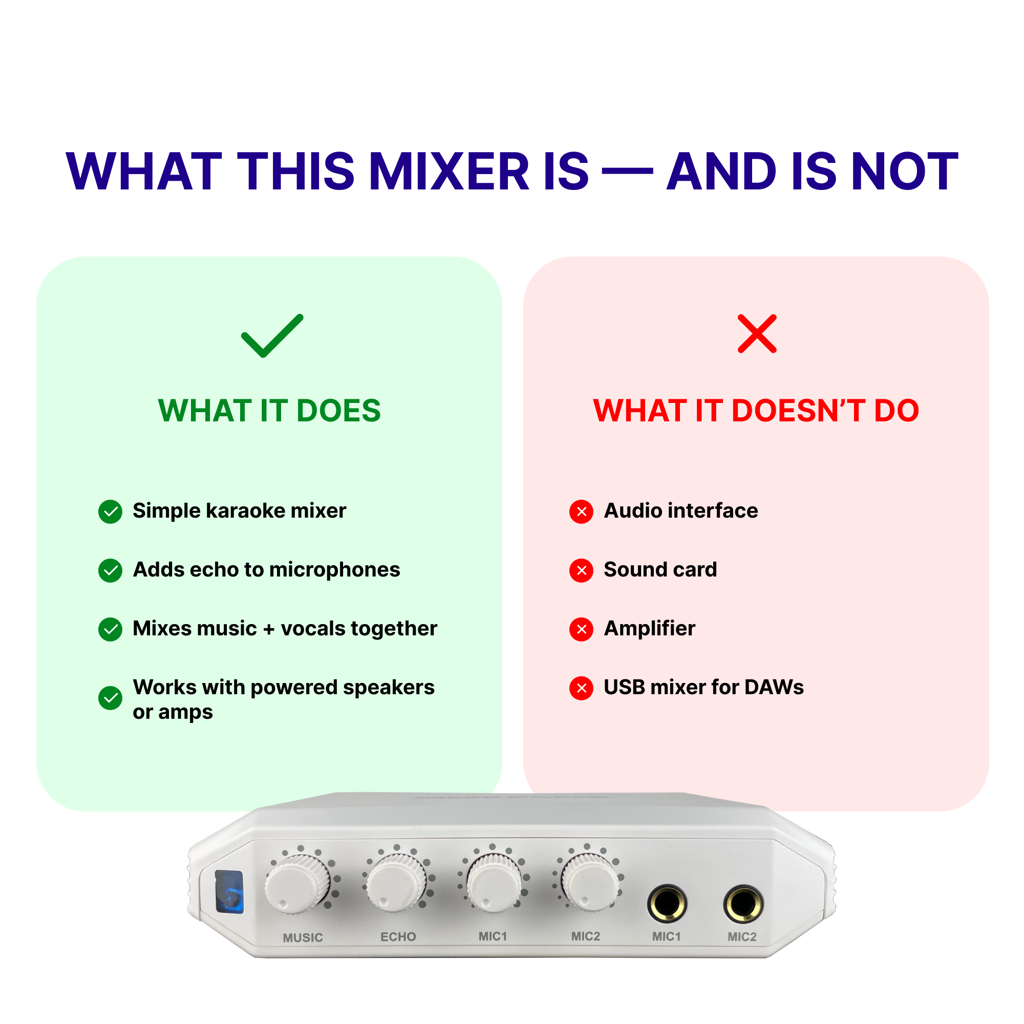 ImPro MX-R88i Portable Mixer and Recorder