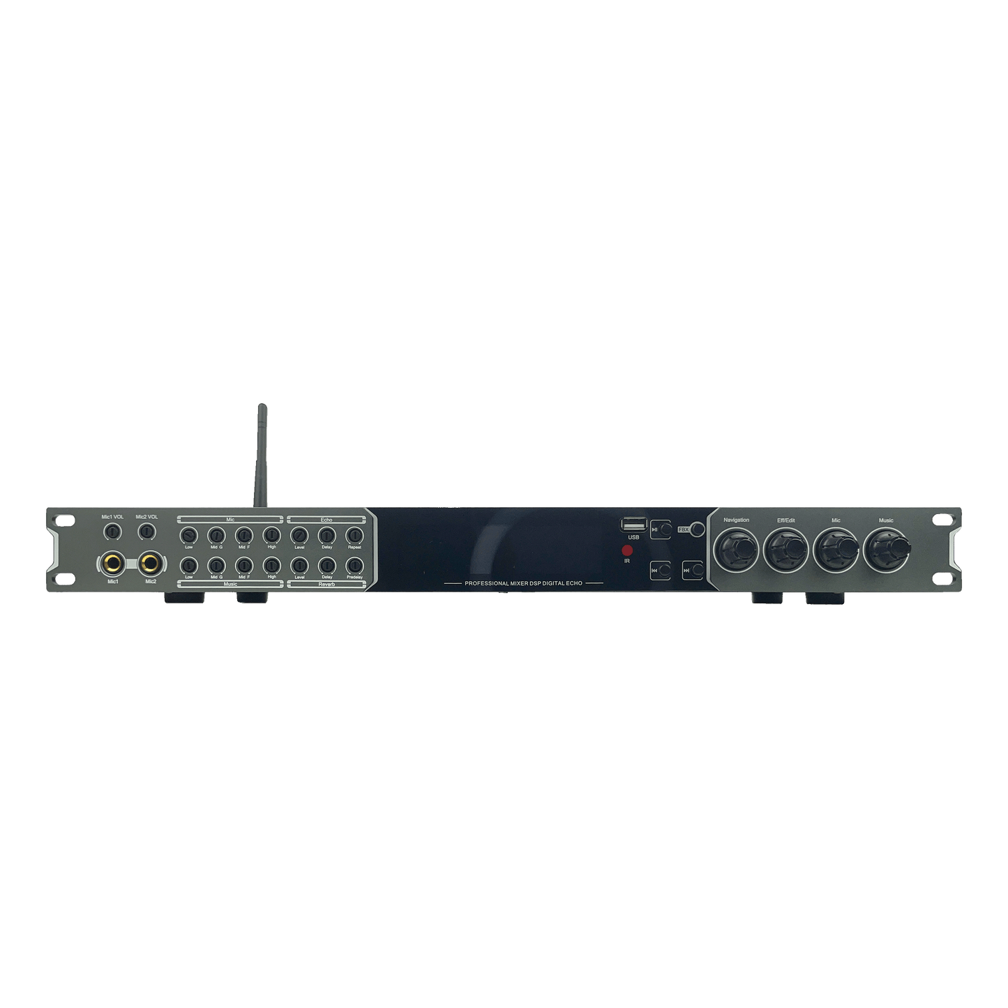 MX-9 Karaoke Mixer with Audio Processor