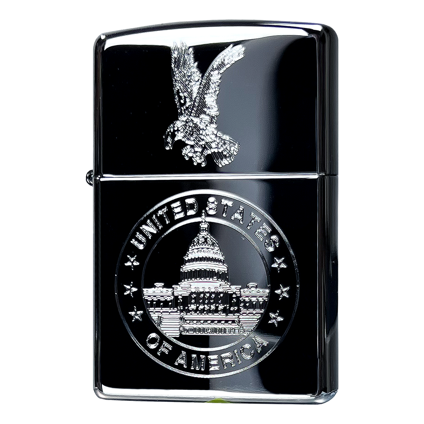 Zippo Custom 250 DC Capitol And Eagle