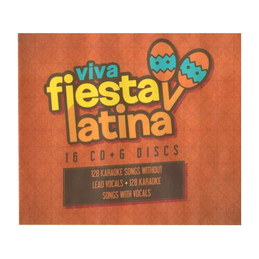 Fiesta Latina 128-Song Pack 16 CD+Gs