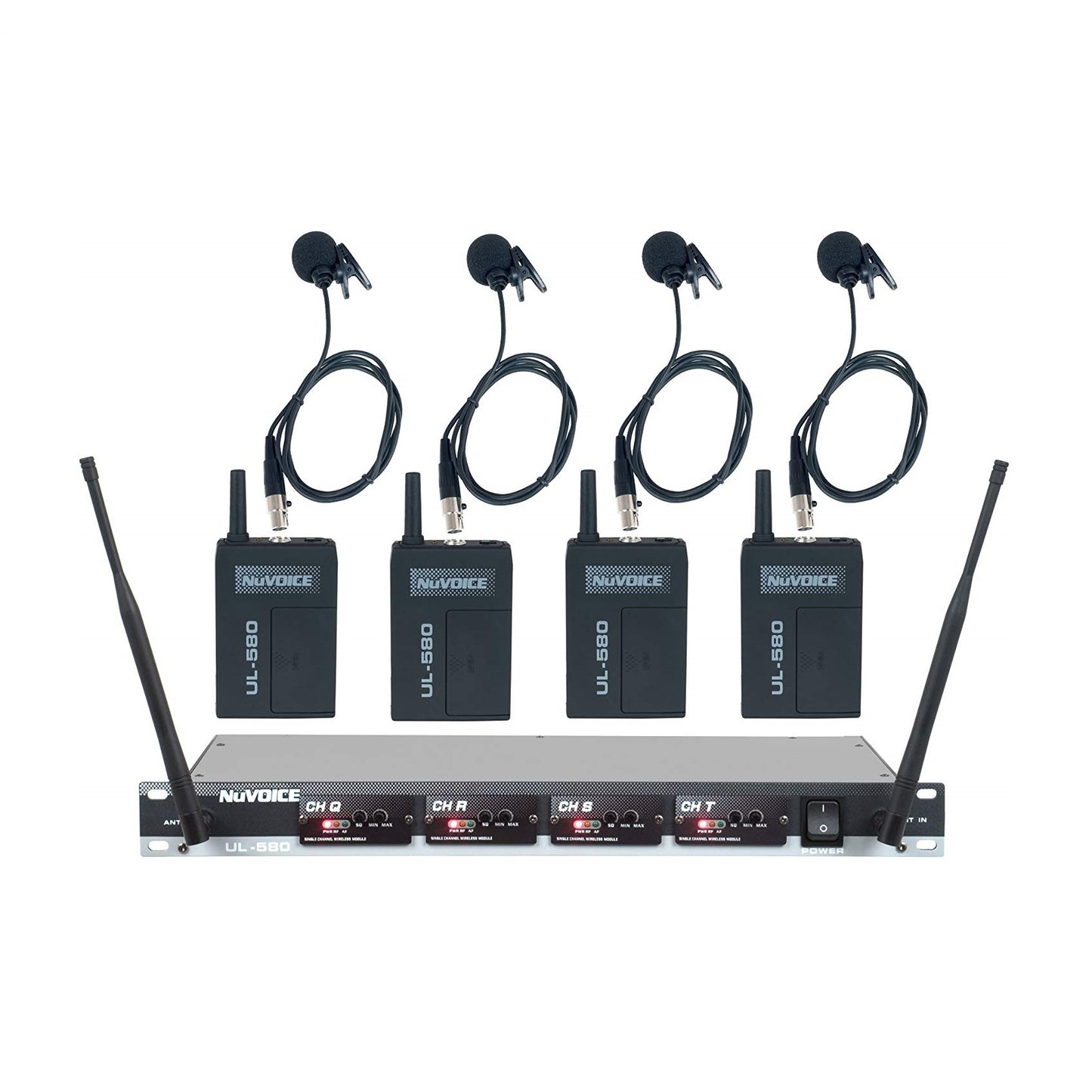 VocoPro NuVoice UL-580 UHF Wireless Lavalier System