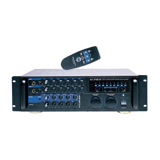 VocoPro DA-3700BT 200W Mixing Amplifier with Key Control / Bluetooth