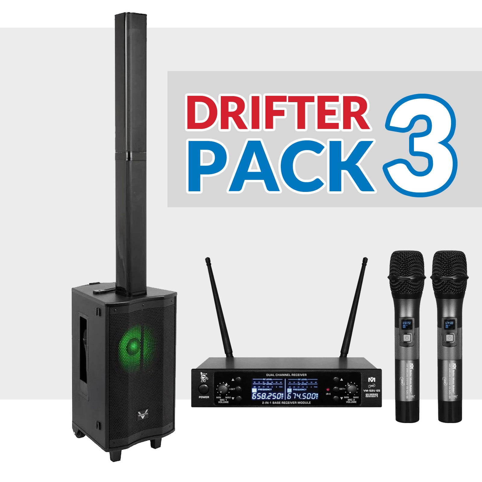 Drifter Package 03: VocoPro Drifter + Better Music Builder VM-52 G5