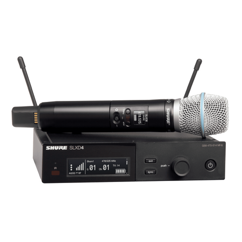 Shure BLX288/Beta58 Wireless Handheld Microphones