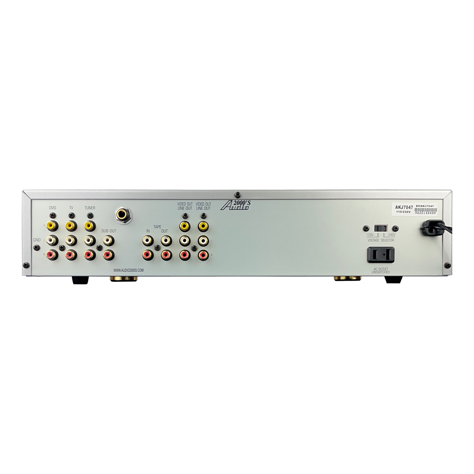 Audio 2000's AKJ-7047 Digital Key Echo Karaoke Mixer