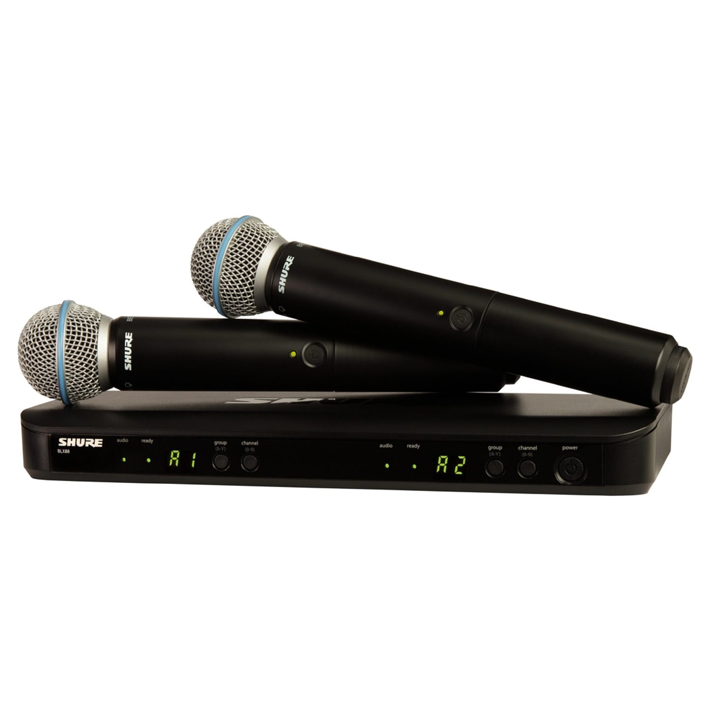 Shure BLX288/Beta58 Wireless Handheld Microphones