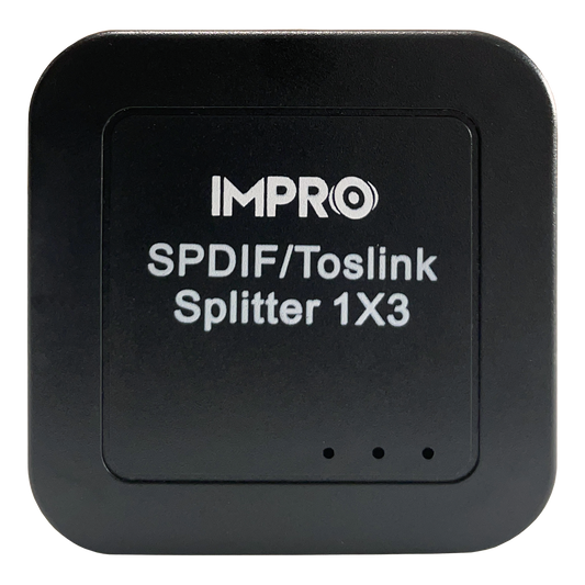 ImPro AC-88 SPDIF /Toslink Splitter 1X3