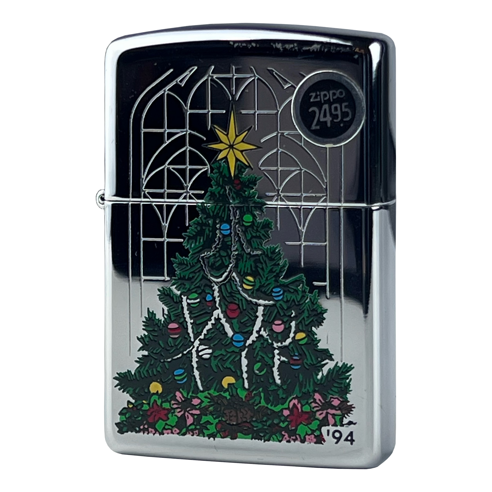 Zippo 274 Christmas Tree With Original Gift Box