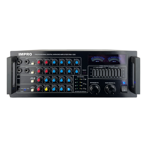 ImPro PMA-1200 1200Watt Karaoke Mixing Amplifier