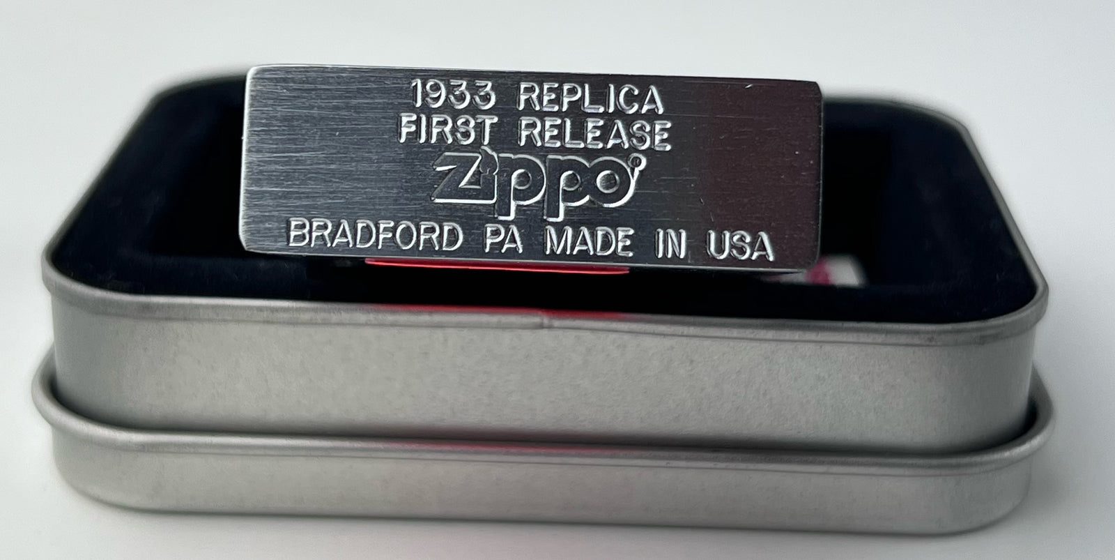 Zippo 1933 Replica First Release