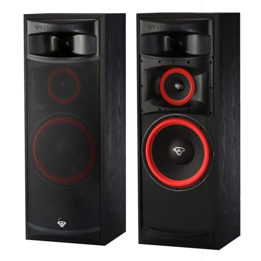Cerwin Vega XLS-12 12" 3 Way Floorstanding Tower Speakers