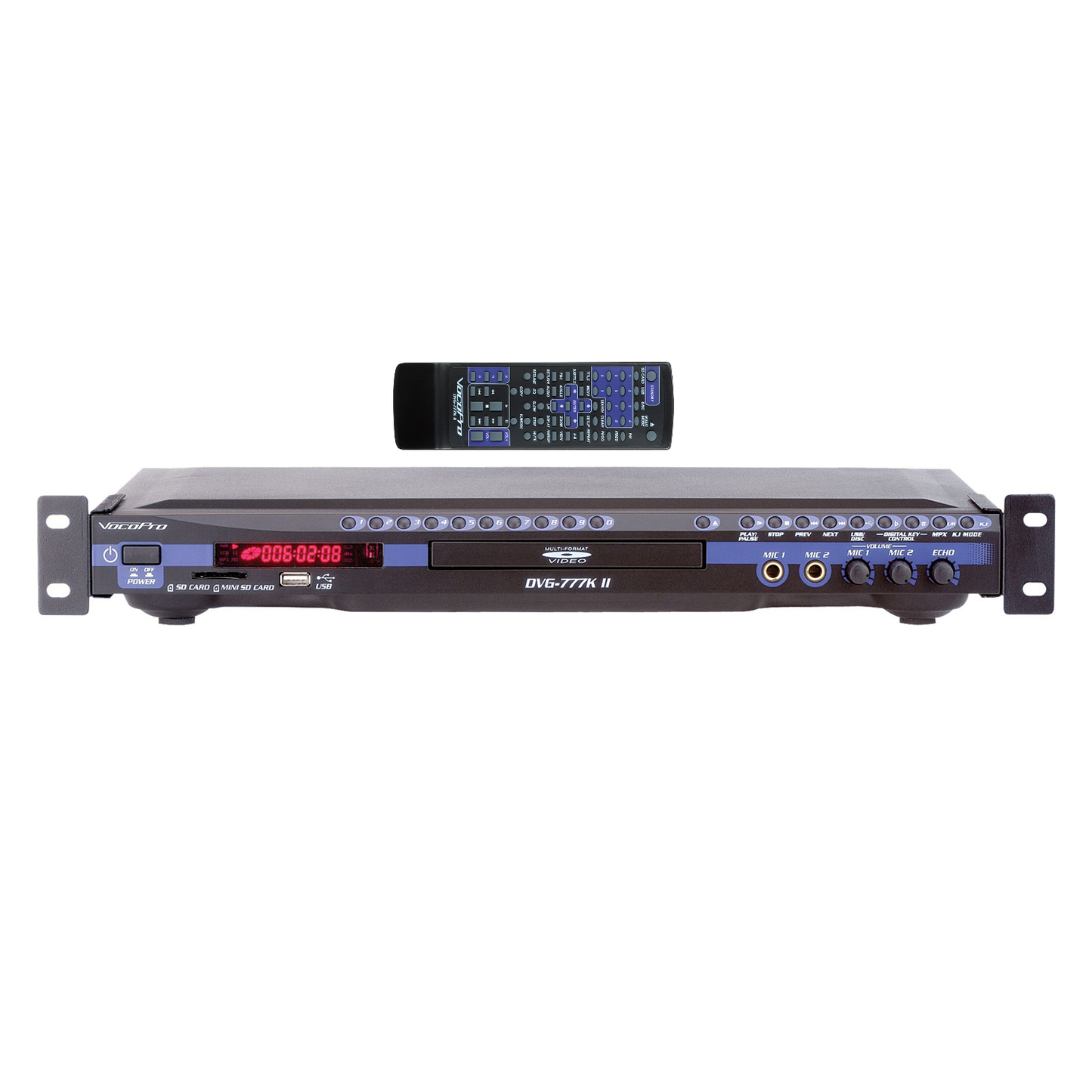 VocoPro DVG-777K II Multi-Format Karaoke Player